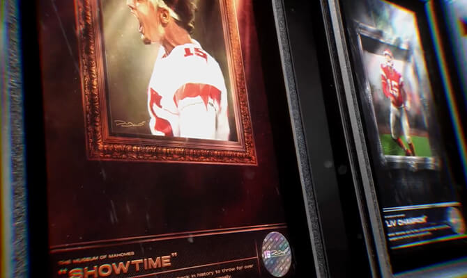 Museum of Mahomes card